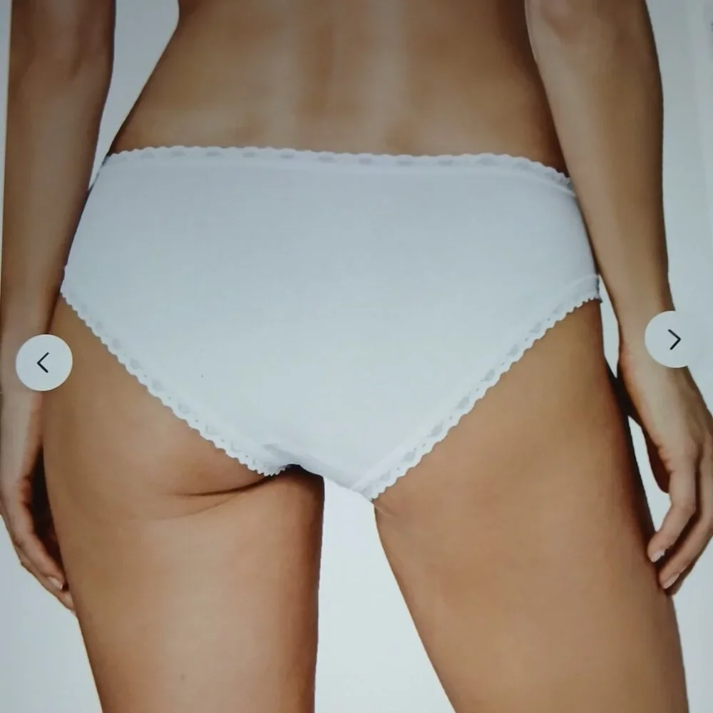 Sloggi Women's Hipster 24/7 Weekend Panties 3 Pack NIB  UK SZ S